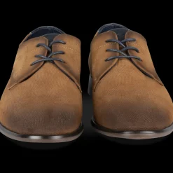 Veterschoenen COGNACKLEUR