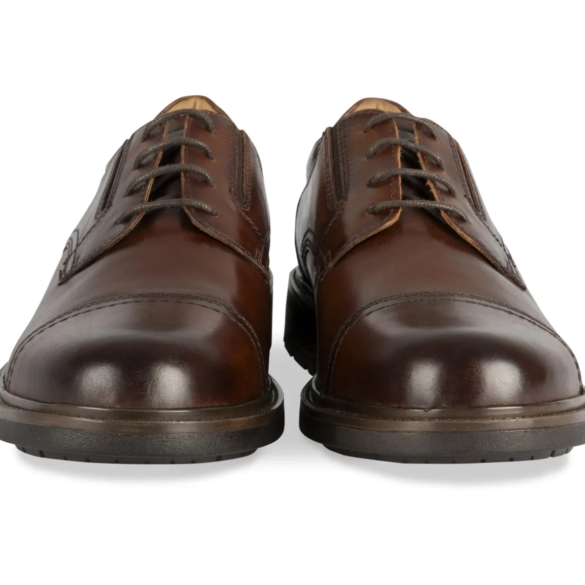 Veterschoenen COGNACKLEUR
