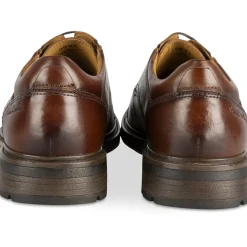 Veterschoenen COGNACKLEUR