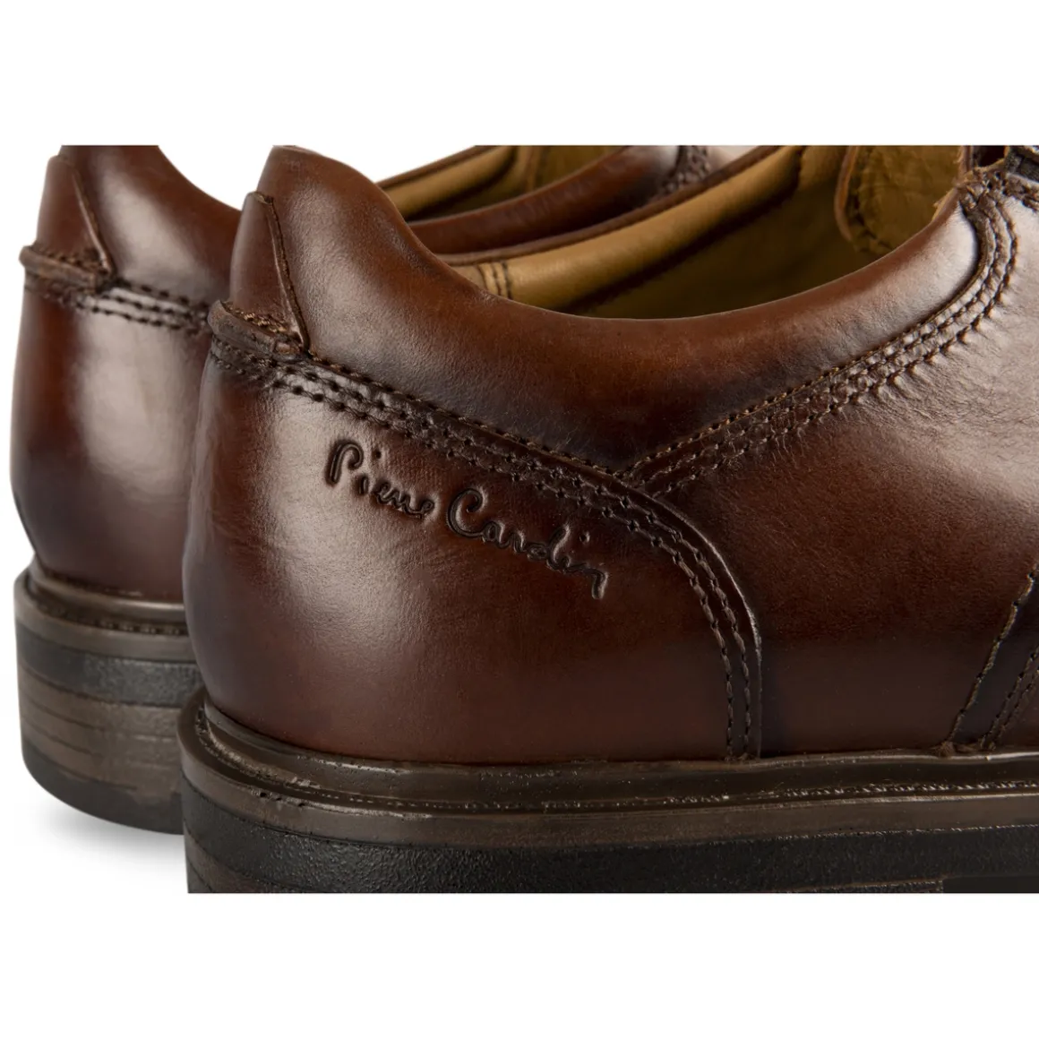 Veterschoenen COGNACKLEUR