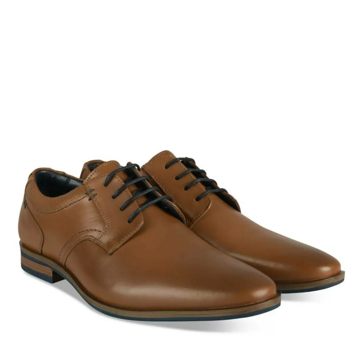 Veterschoenen COGNACKLEUR
