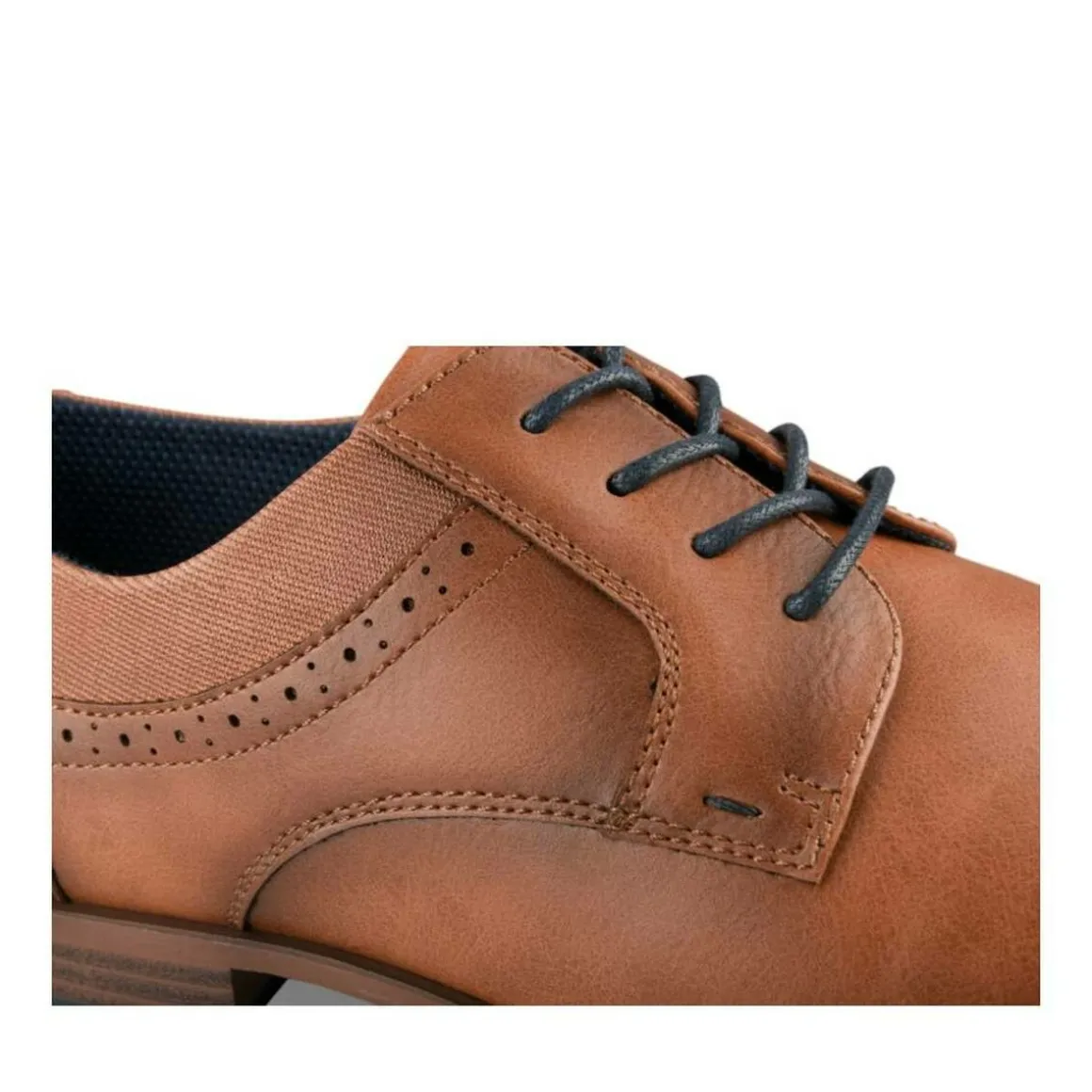 Veterschoenen COGNACKLEUR