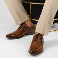 Veterschoenen COGNACKLEUR