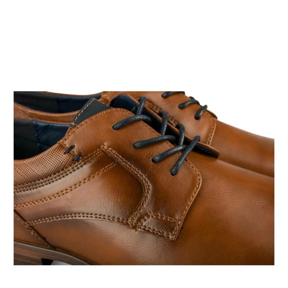Veterschoenen COGNACKLEUR