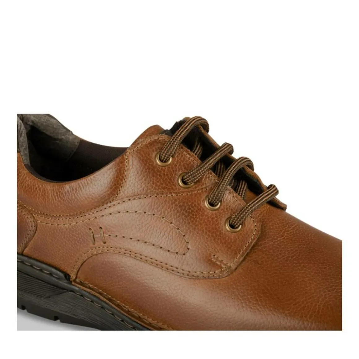 Veterschoenen COGNACKLEUR