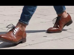 Veterschoenen COGNACKLEUR