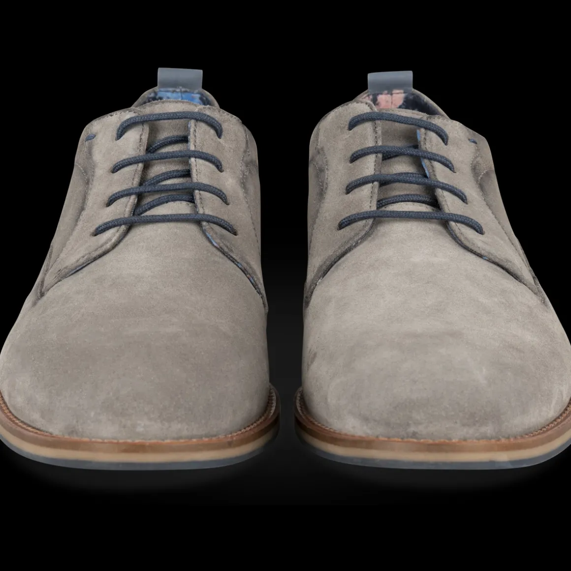Veterschoenen GRIJS