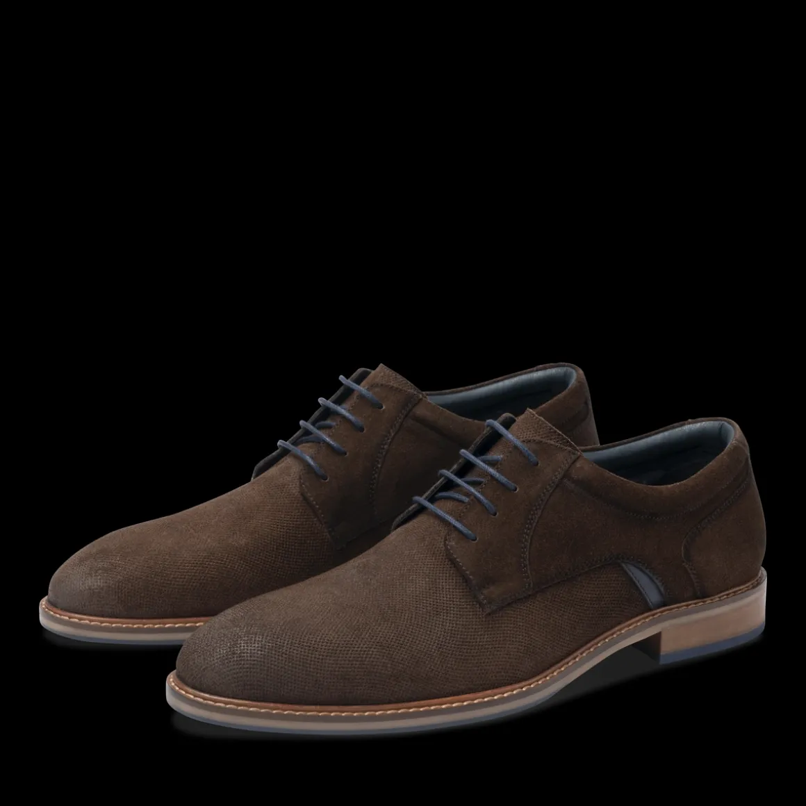 Veterschoenen KASTANJEBRUIN SAN MARINA