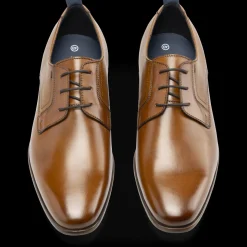 Veterschoenen KASTANJEBRUIN