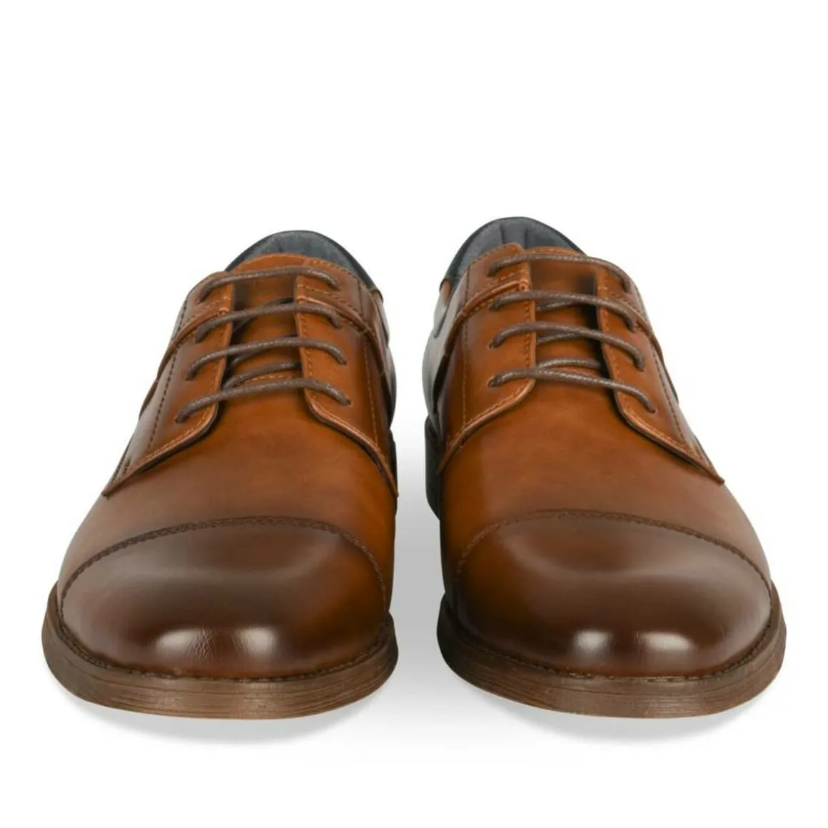 Veterschoenen KASTANJEBRUIN