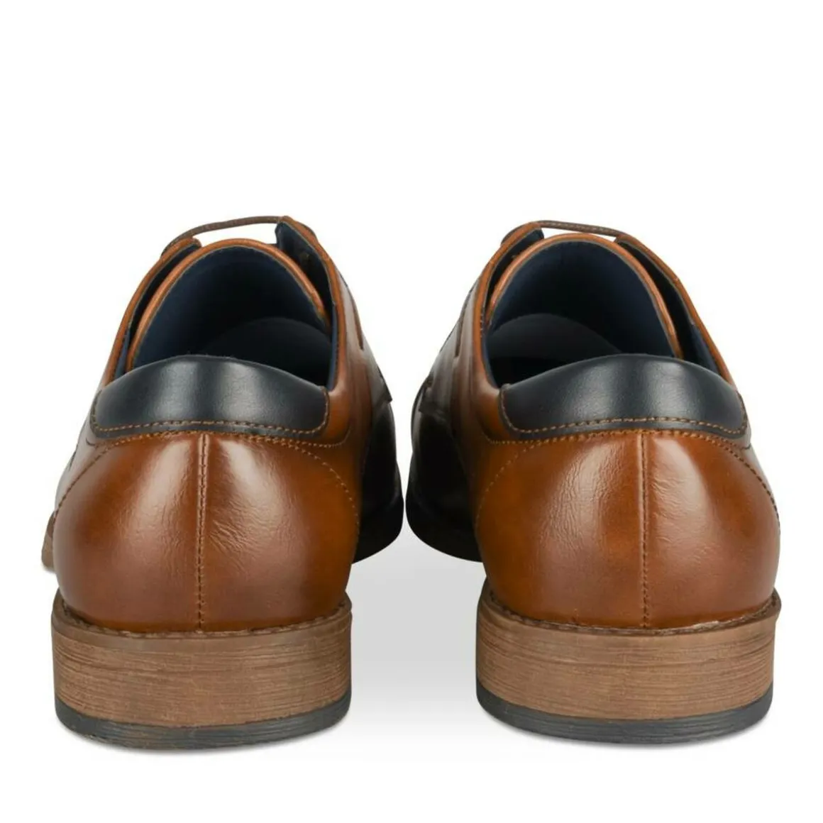 Veterschoenen KASTANJEBRUIN