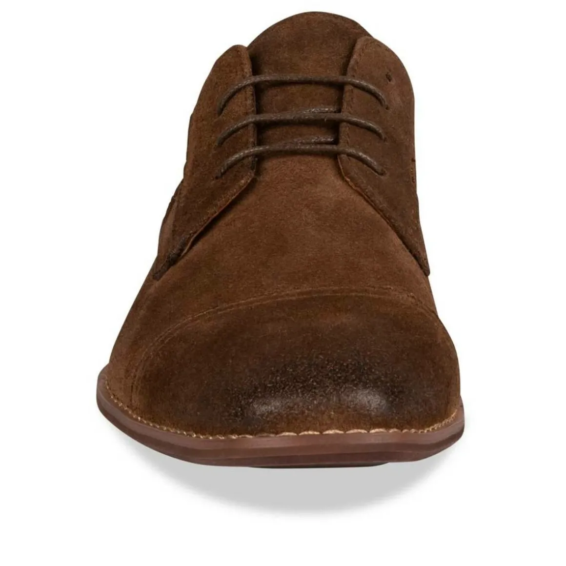 Veterschoenen KASTANJEBRUIN B-BLAKE LEER