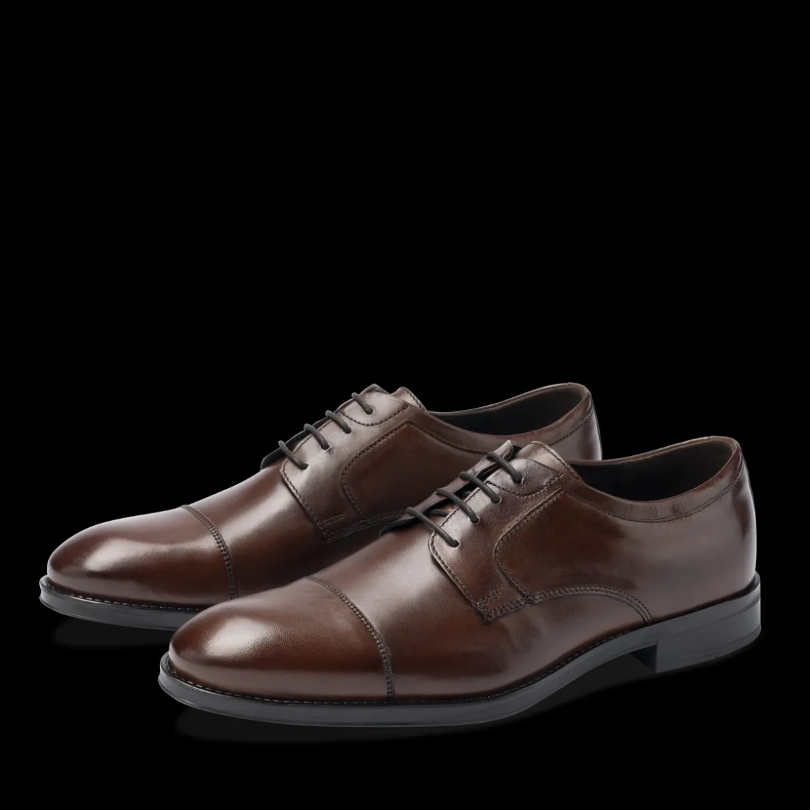Veterschoenen KASTANJEBRUIN SAN MARINA