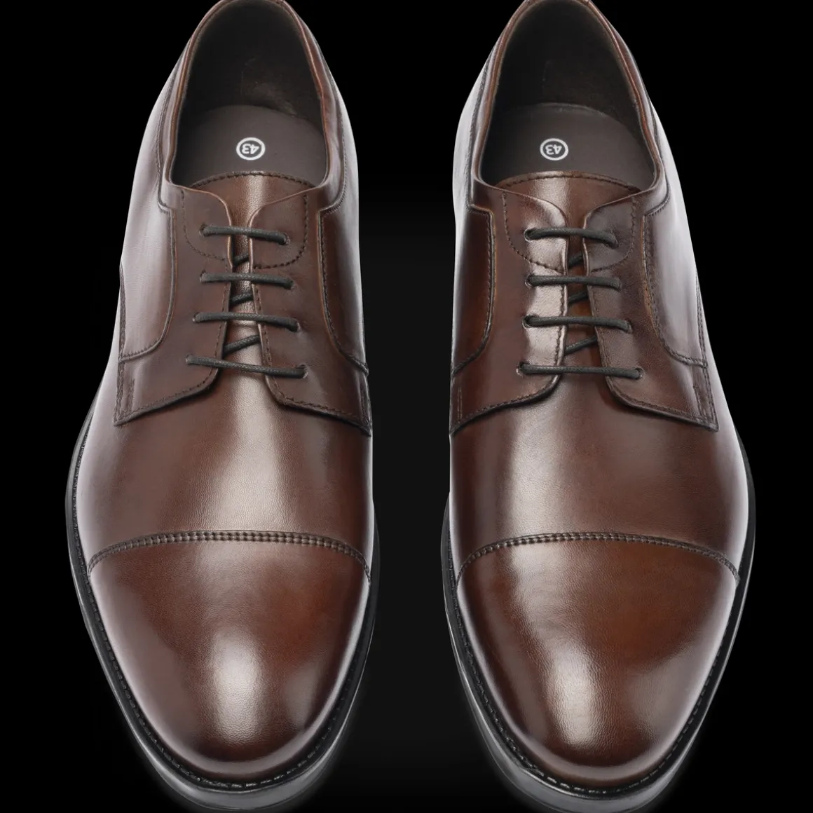 Veterschoenen KASTANJEBRUIN SAN MARINA
