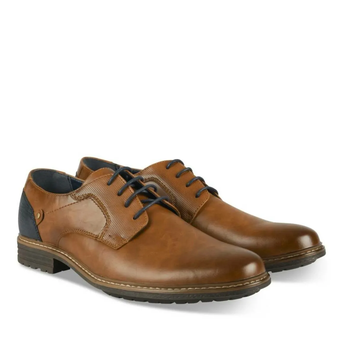 Veterschoenen KASTANJEBRUIN