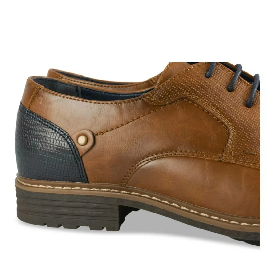 Veterschoenen KASTANJEBRUIN