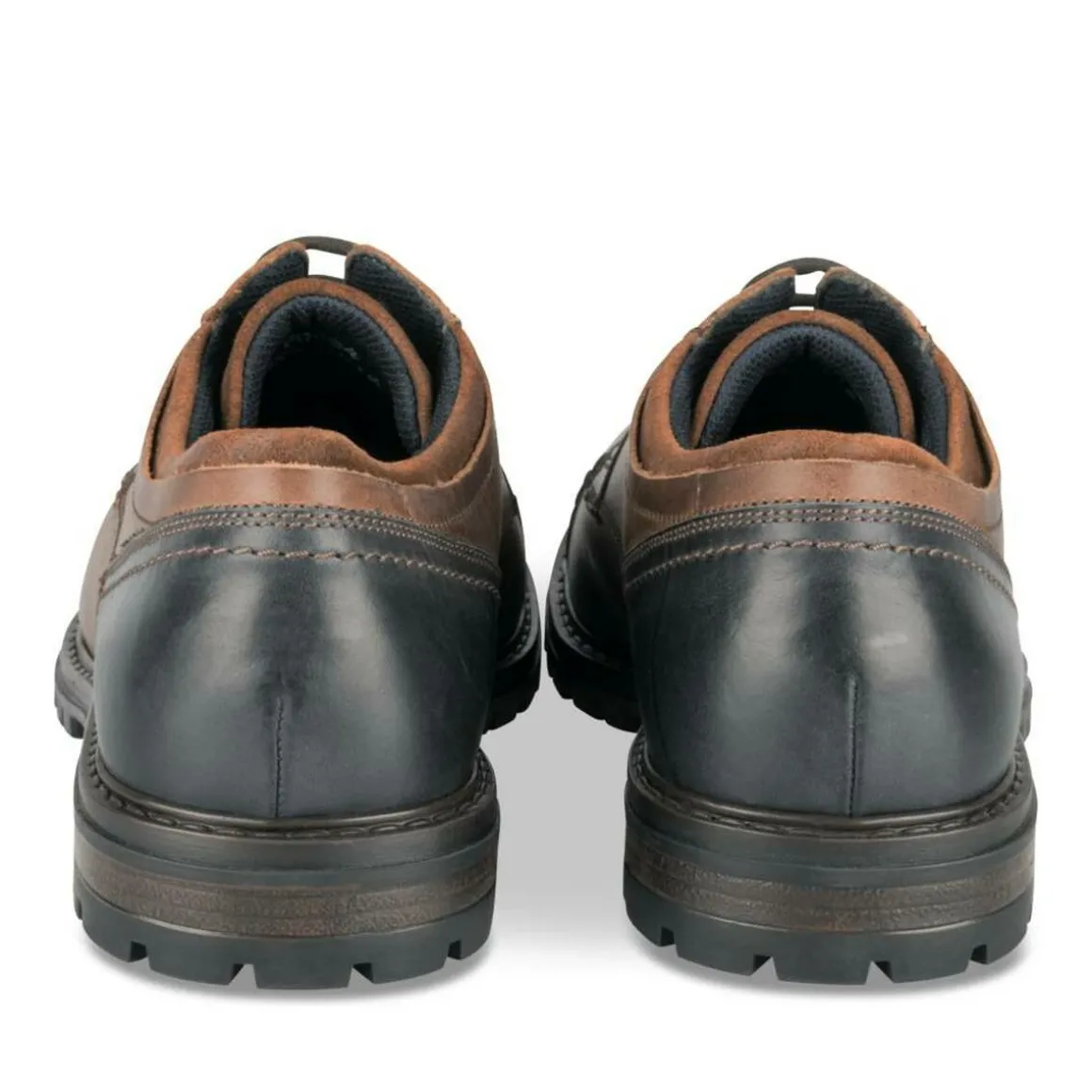 Veterschoenen KASTANJEBRUIN
