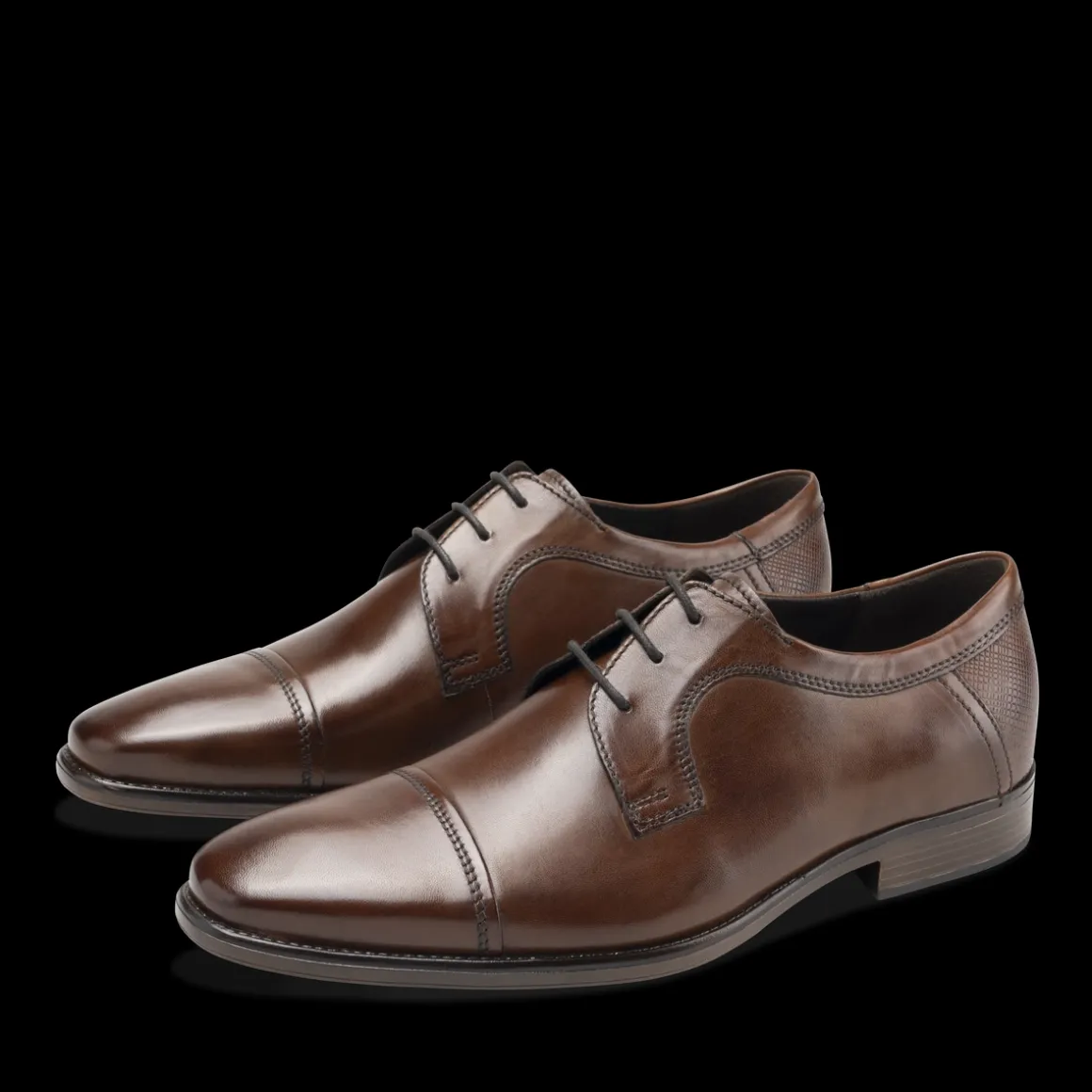 Veterschoenen KASTANJEBRUIN