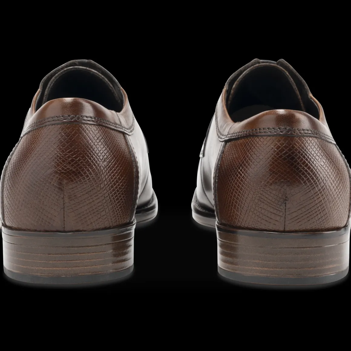 Veterschoenen KASTANJEBRUIN
