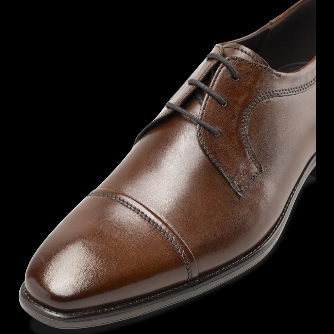 Veterschoenen KASTANJEBRUIN