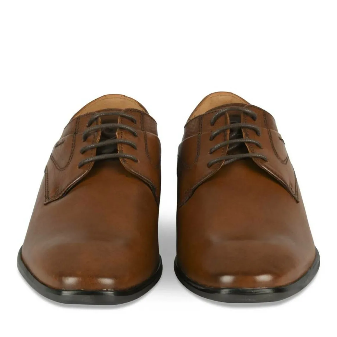 Veterschoenen KASTANJEBRUIN