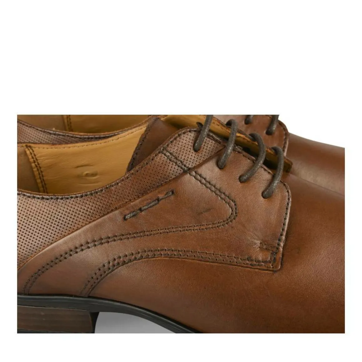 Veterschoenen KASTANJEBRUIN