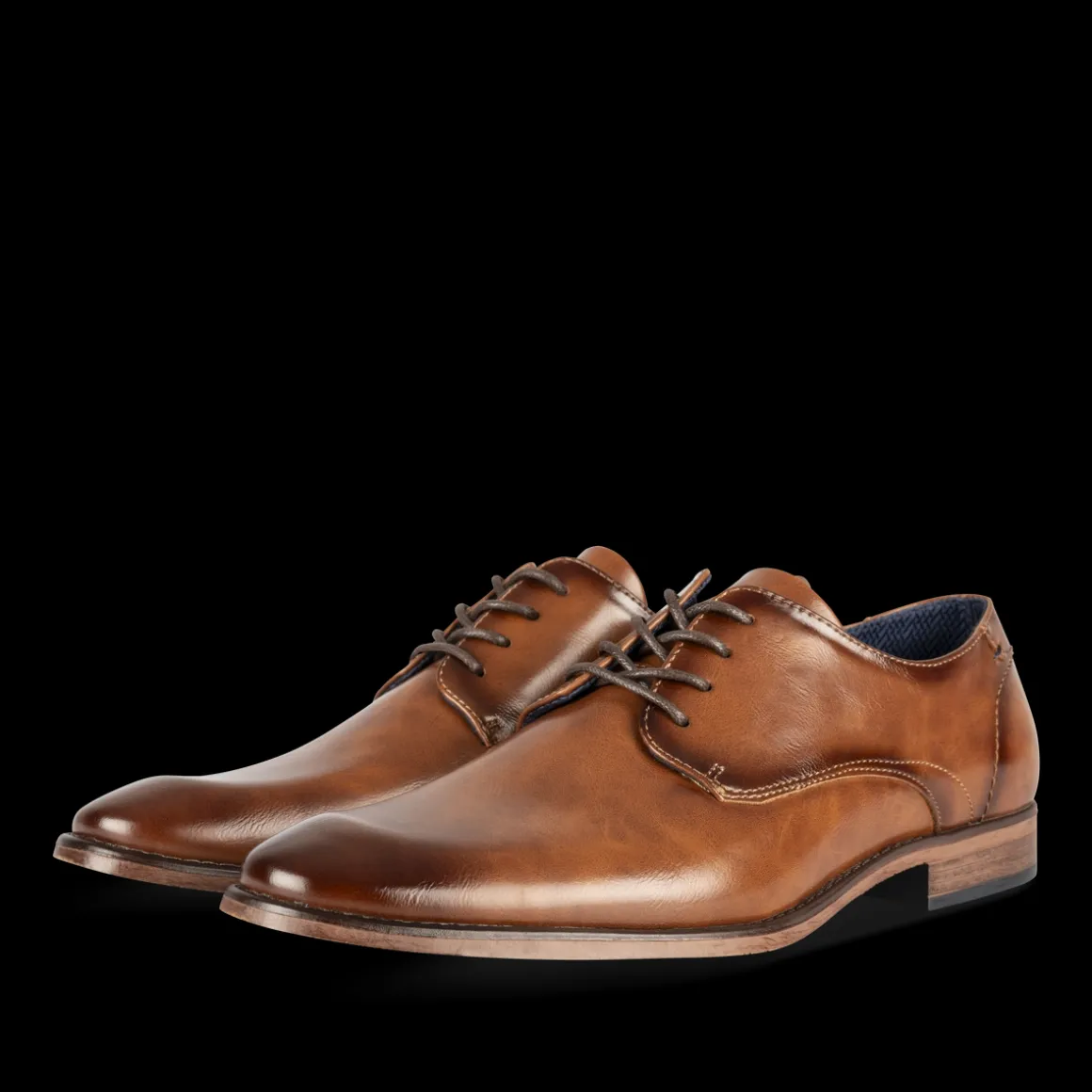 Veterschoenen KASTANJEBRUIN