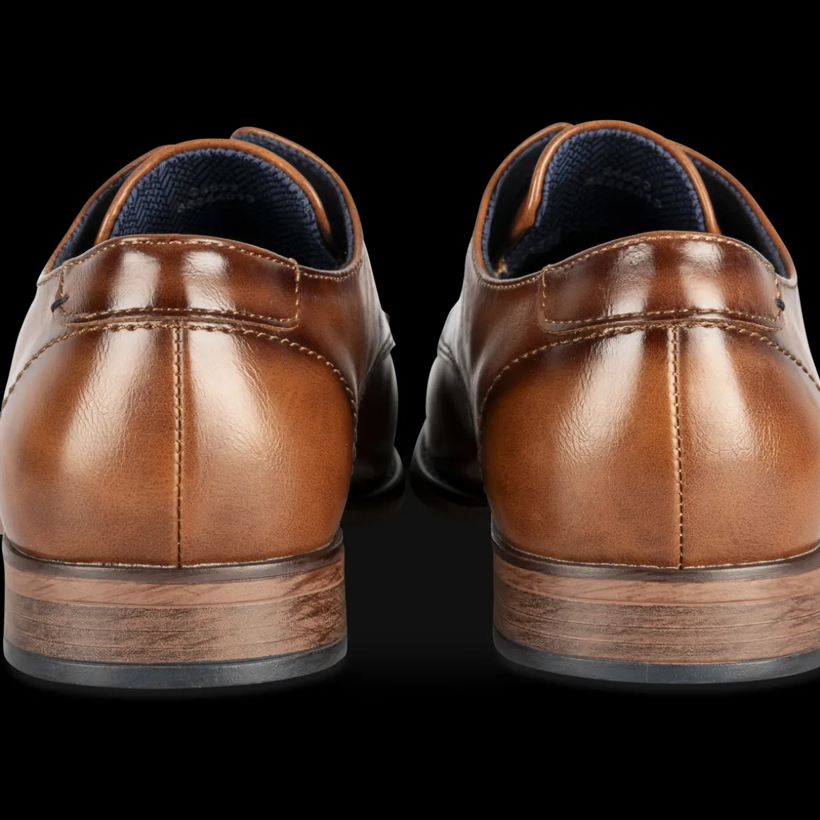 Veterschoenen KASTANJEBRUIN