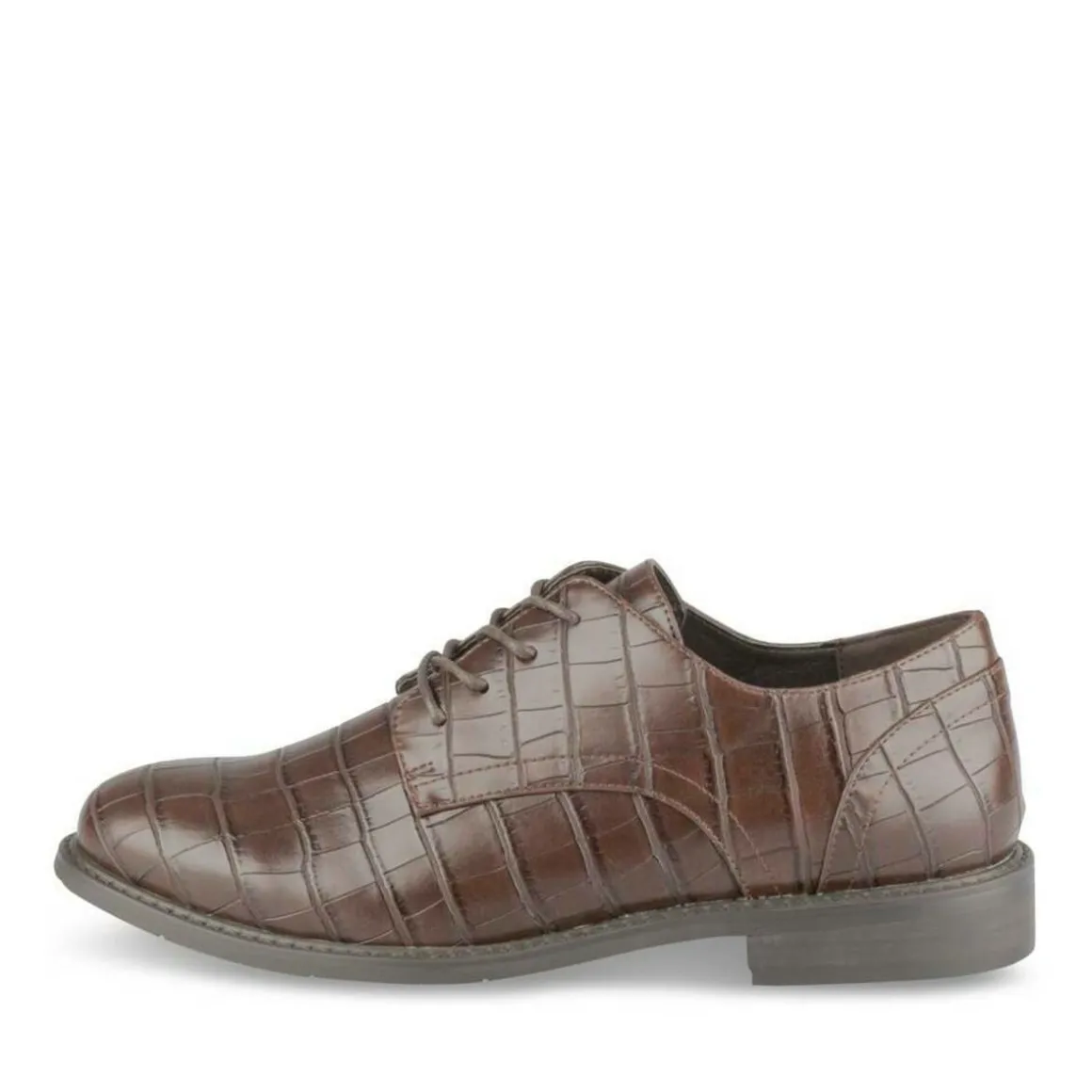 Veterschoenen KASTANJEBRUIN