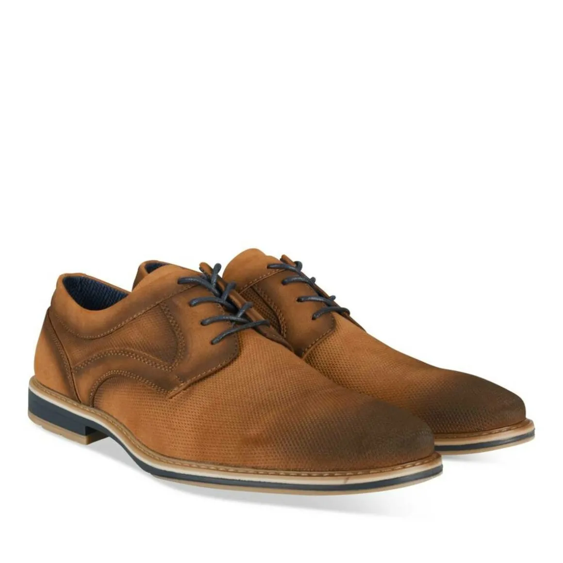 Veterschoenen KASTANJEBRUIN