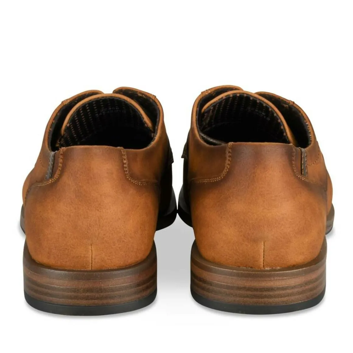 Veterschoenen KASTANJEBRUIN