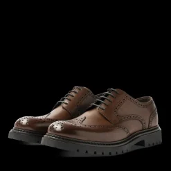 Veterschoenen KASTANJEBRUIN