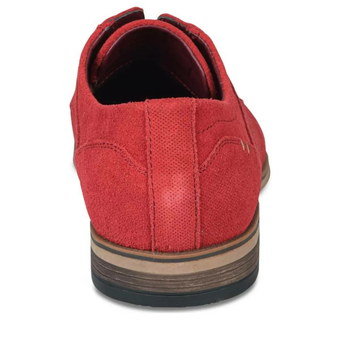 Veterschoenen ROOD B-BLAKE LEER
