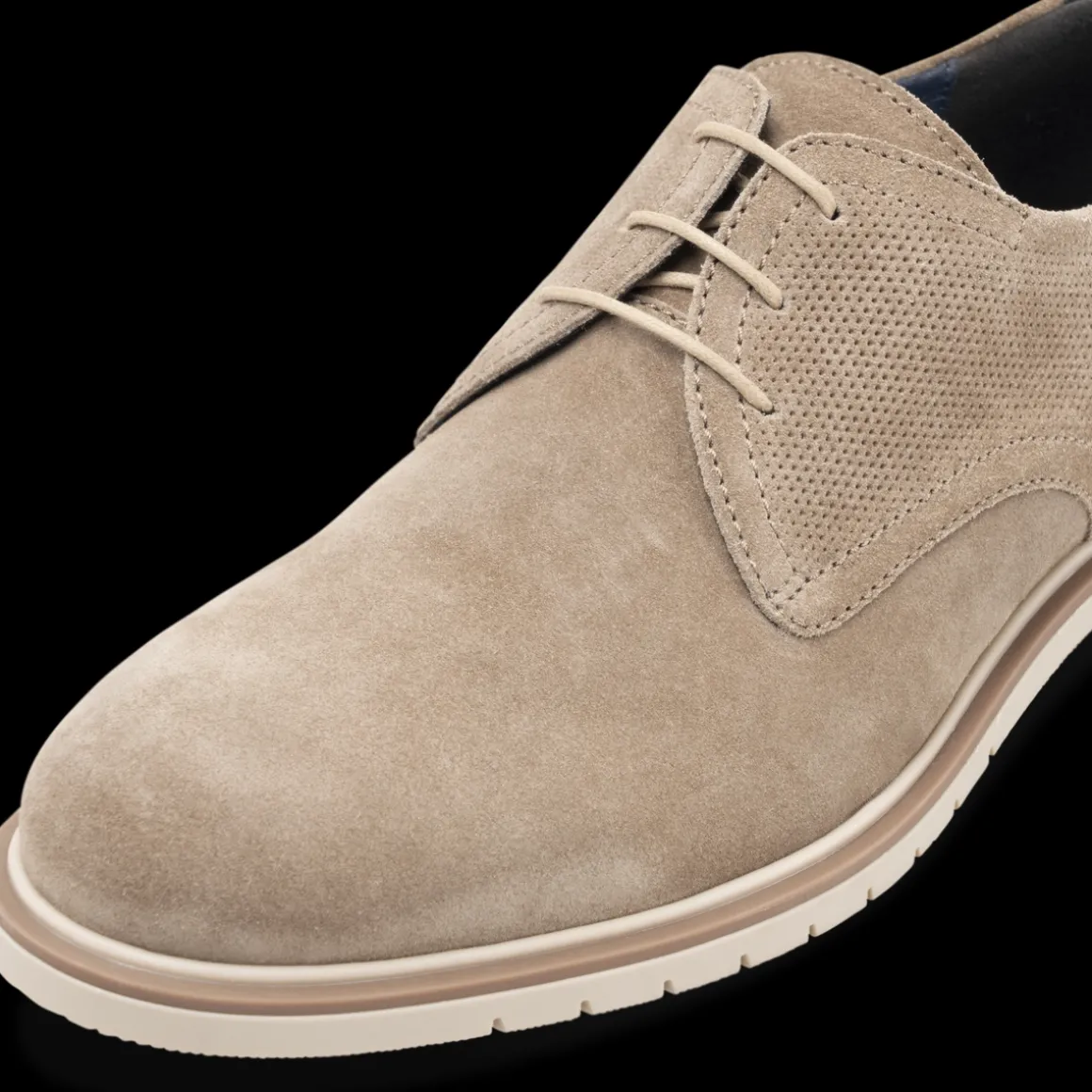 Veterschoenen TAUPE