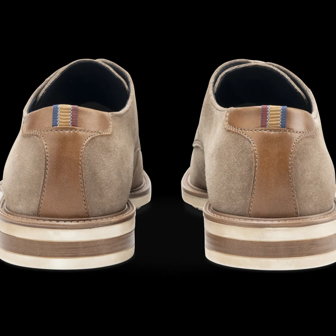 Veterschoenen TAUPE