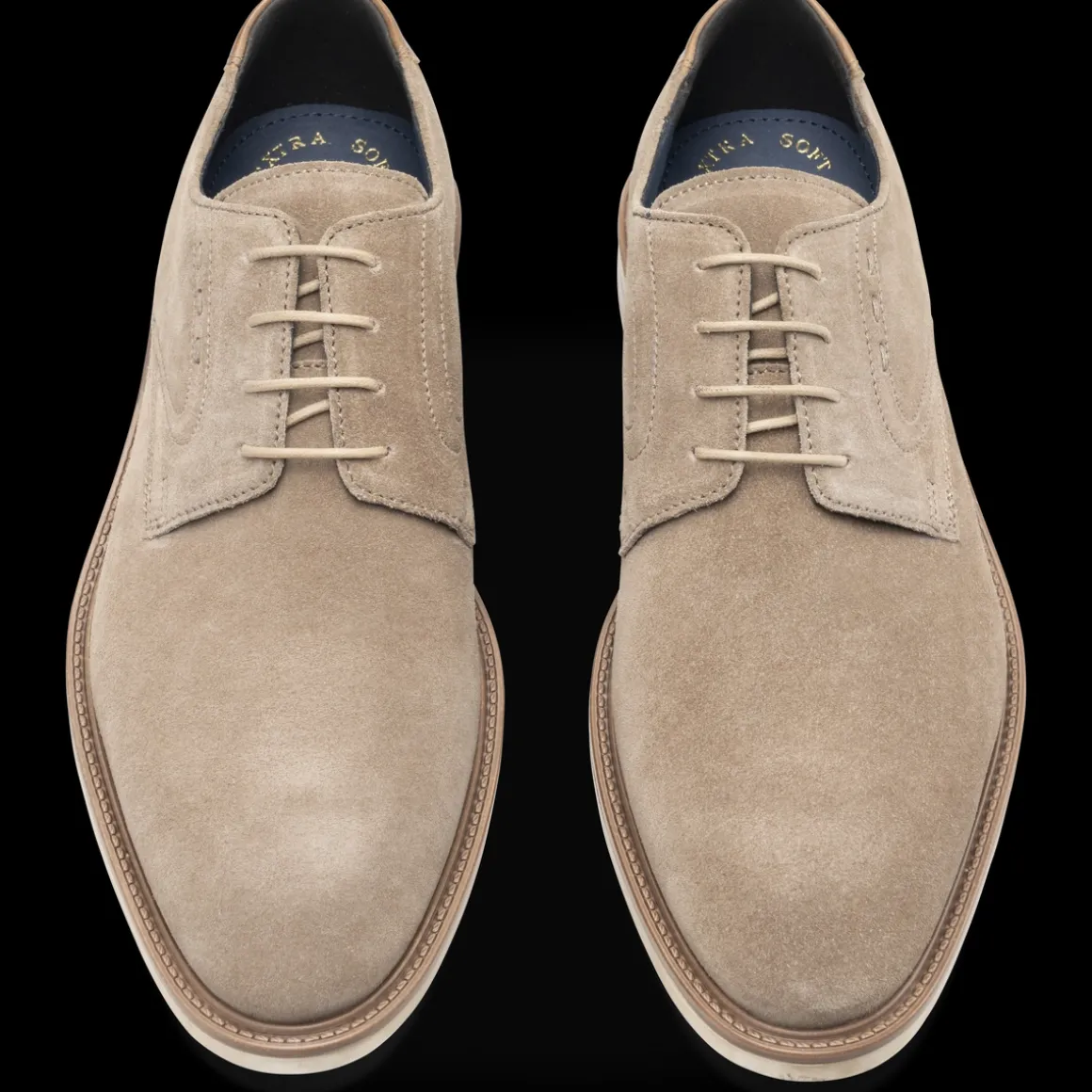 Veterschoenen TAUPE
