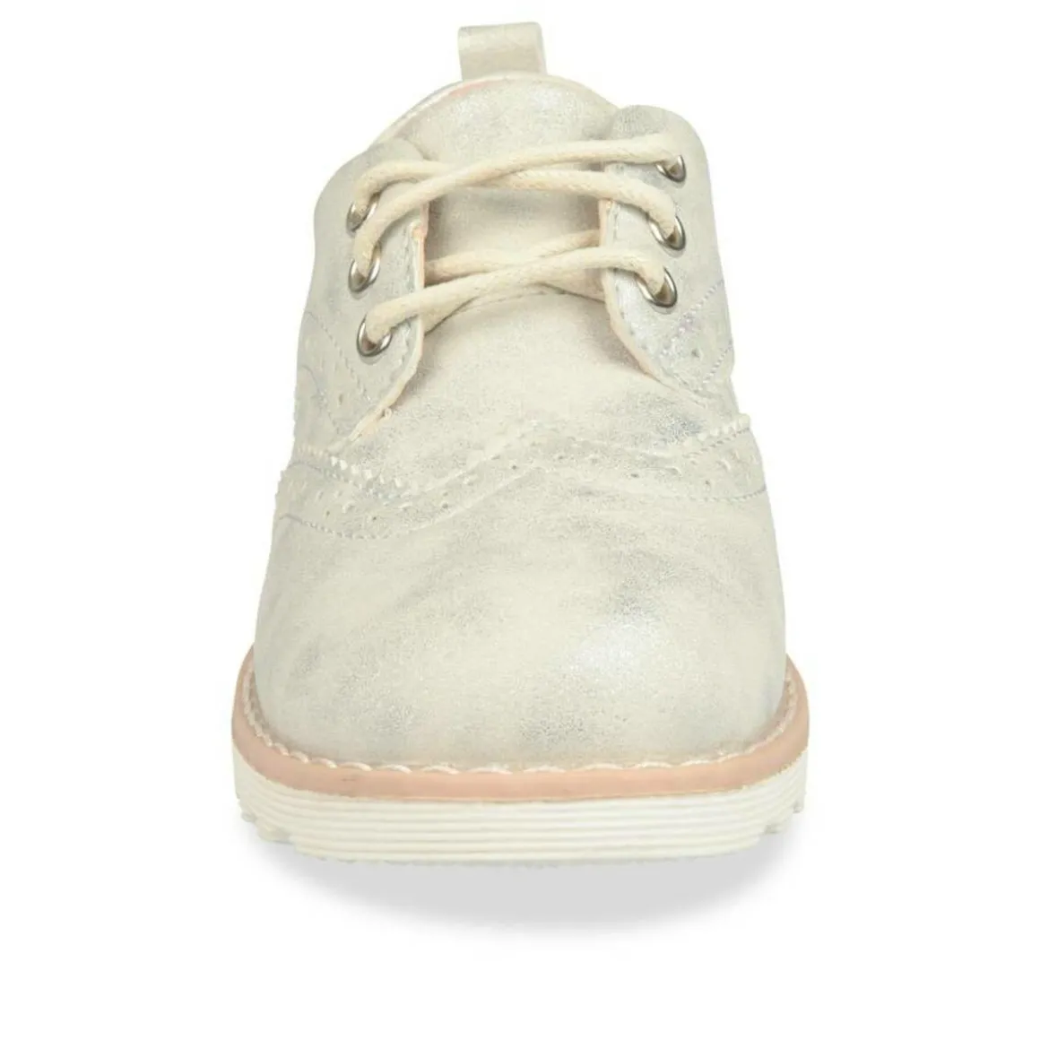 Veterschoenen ZILVER