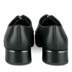 Veterschoenen ZWART