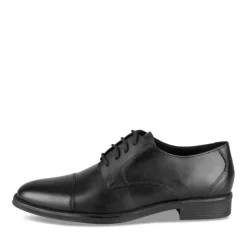 Veterschoenen ZWART