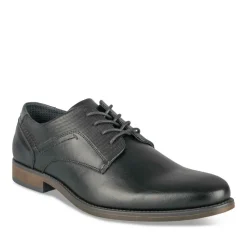Veterschoenen ZWART