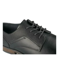 Veterschoenen ZWART