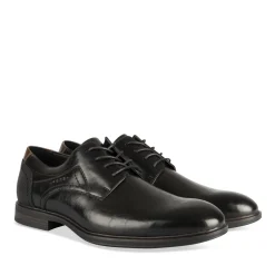 Veterschoenen ZWART