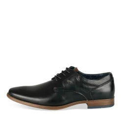 Veterschoenen ZWART