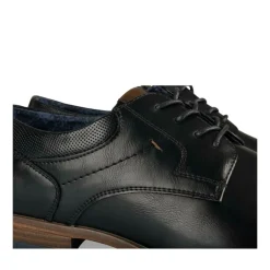 Veterschoenen ZWART