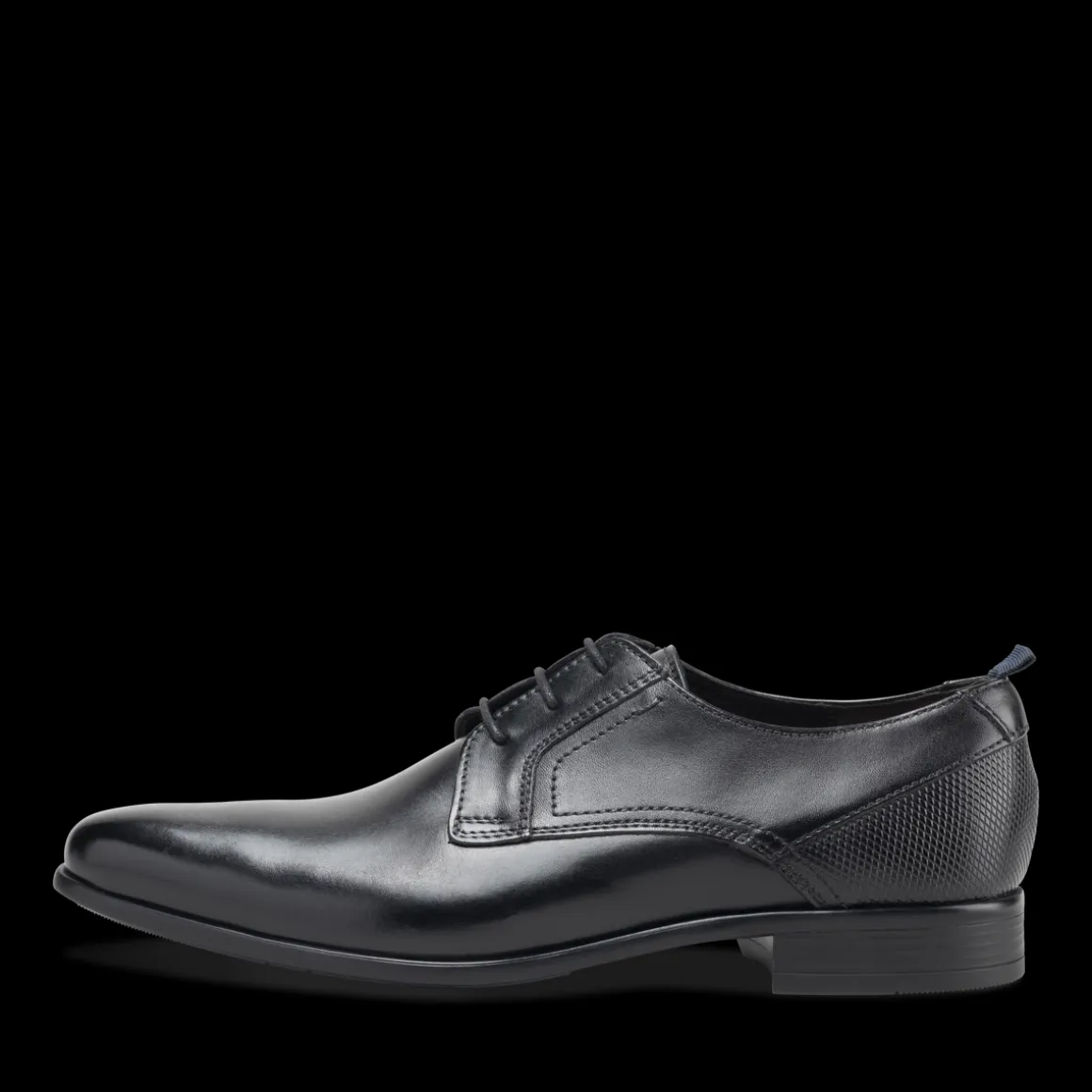Veterschoenen ZWART