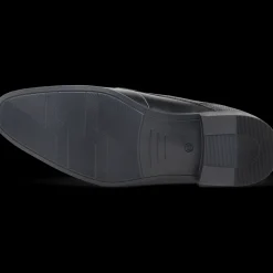 Veterschoenen ZWART