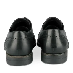 Veterschoenen ZWART