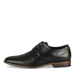 Veterschoenen ZWART
