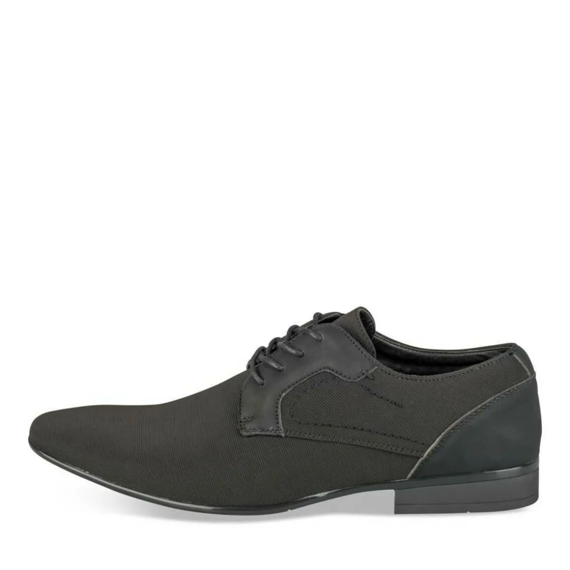 Veterschoenen ZWART