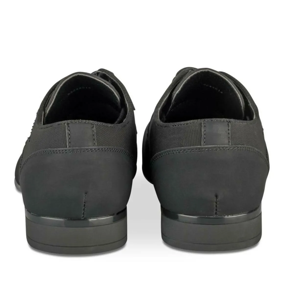 Veterschoenen ZWART